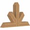 Ekena Millwork Saratoga Timber Gable Bracket, Western Red Cedar, 48"W x 30"H x 5 1/2"D x 5 1/2"F, 15/12 Pitch GBW048X30X0606SAR00SWR - alternate 2